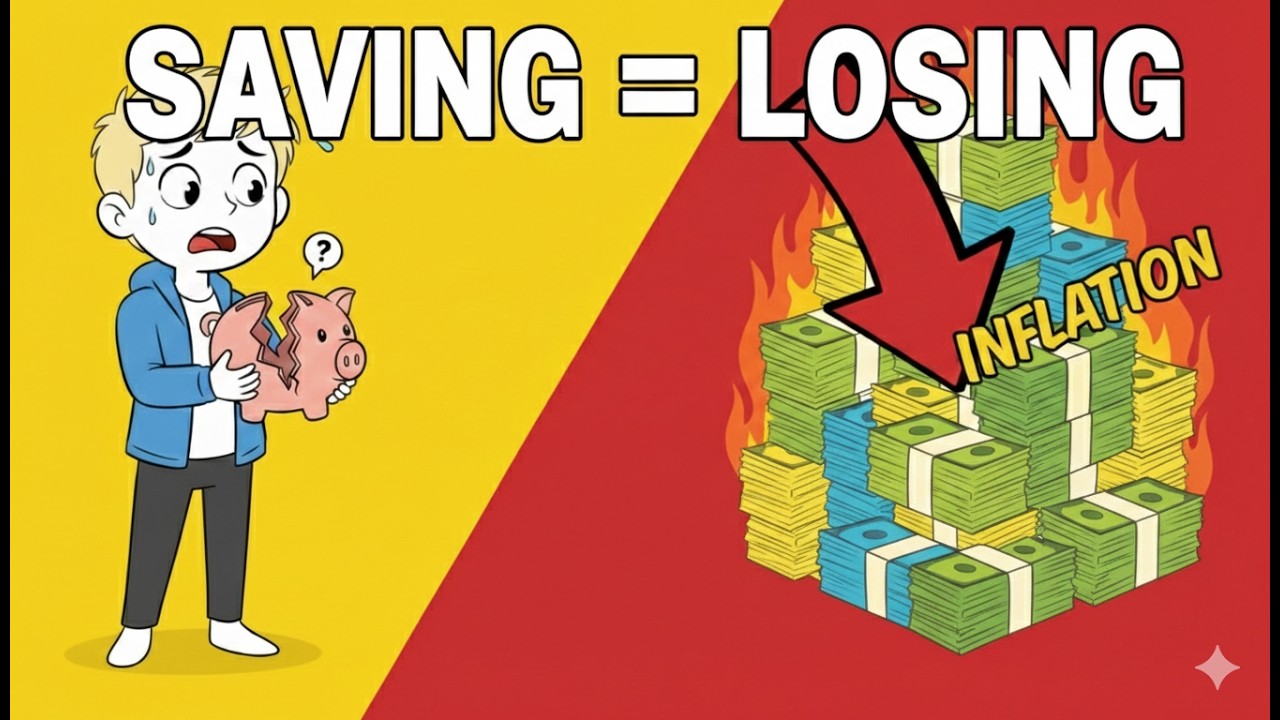 Why Saving Money is Making You Poor! (The Hard Truth)