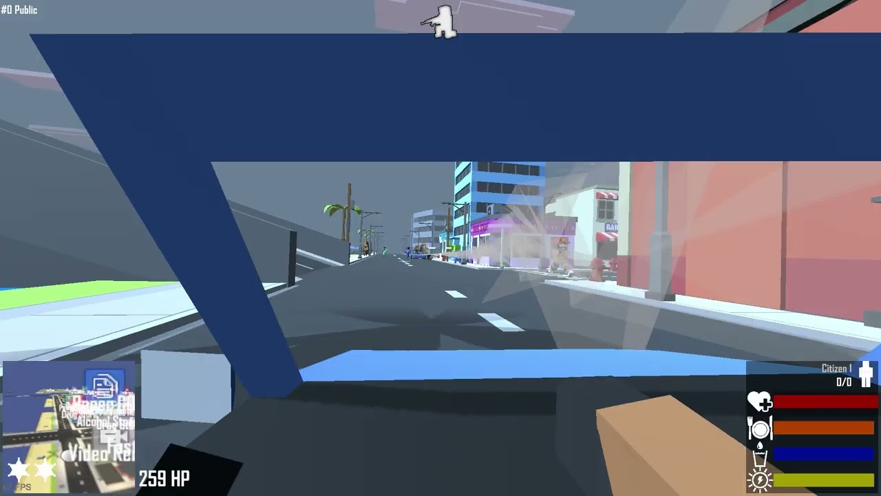 The Shortest Chase Ever in Broke Protocol