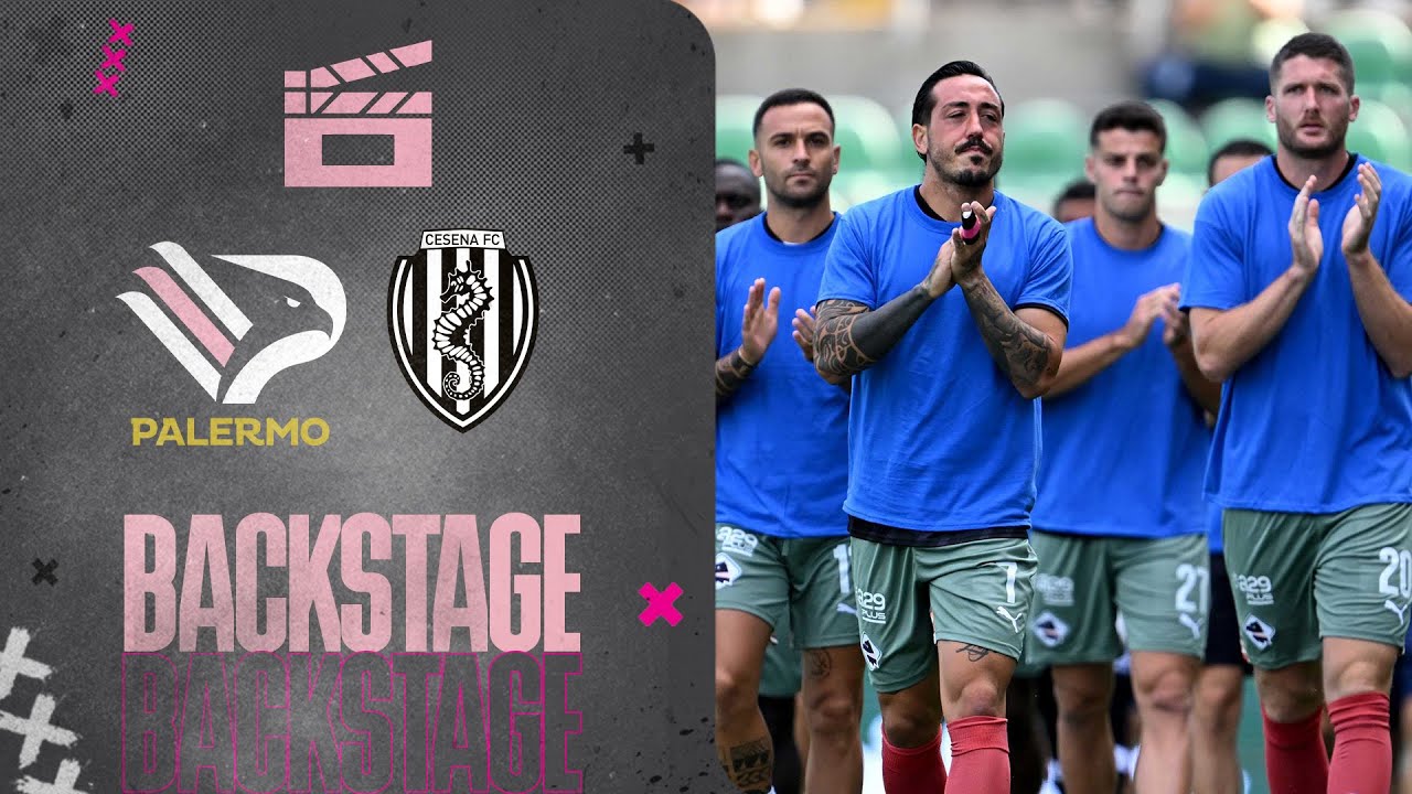 🎬 BACKSTAGE PALERMO-CESENA: il tributo a Totò Schillaci e l'esordio al Barbera con il Third Kit 🦅