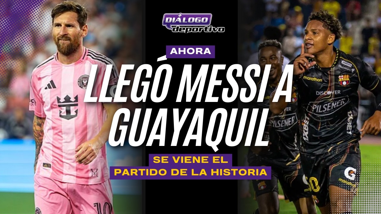 #DiálogoDeportivoTV - LLEGÓ MESSI PARA EL PARTIDO DE LA HISTORIA.