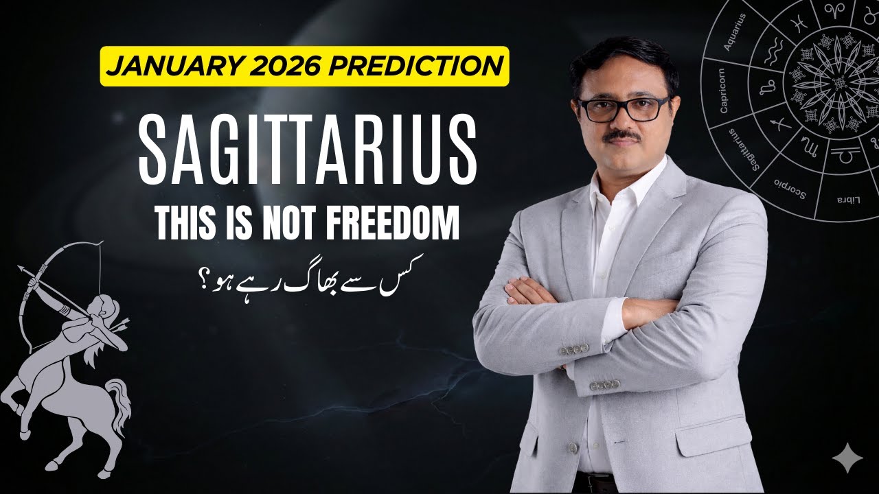Sagittarius January 2026 — Azadi Ya Bhaag? | AstroScience Urdu
