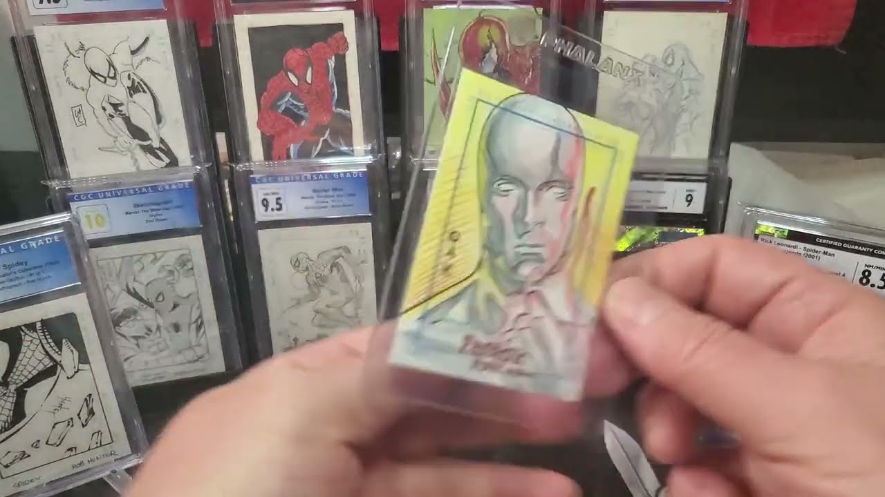 Appreciation video for SpideyHits, Marvel sketchcards (mostly).  Ooooh & Ahhhh.........