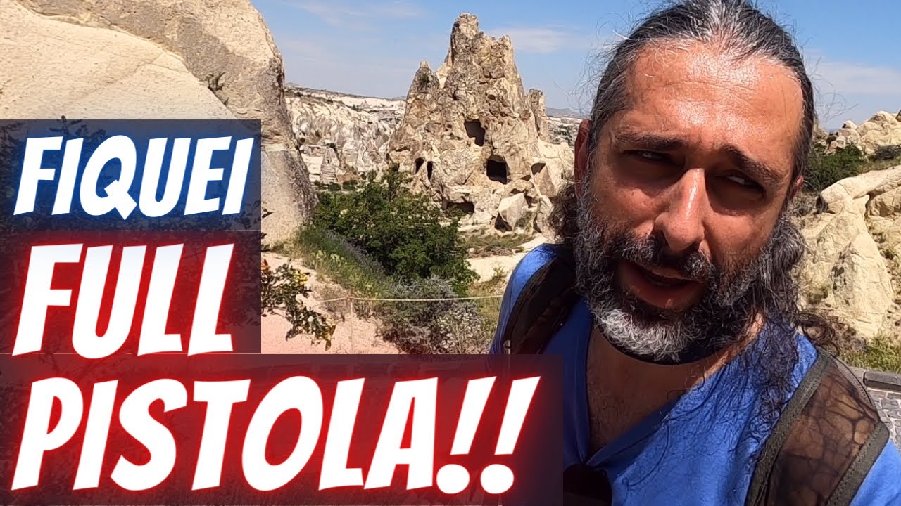 ME ESTRESSEI NO MUSEU A CÉU ABERTO DE GOREME NA TURQUIA!!  (Capadócia)