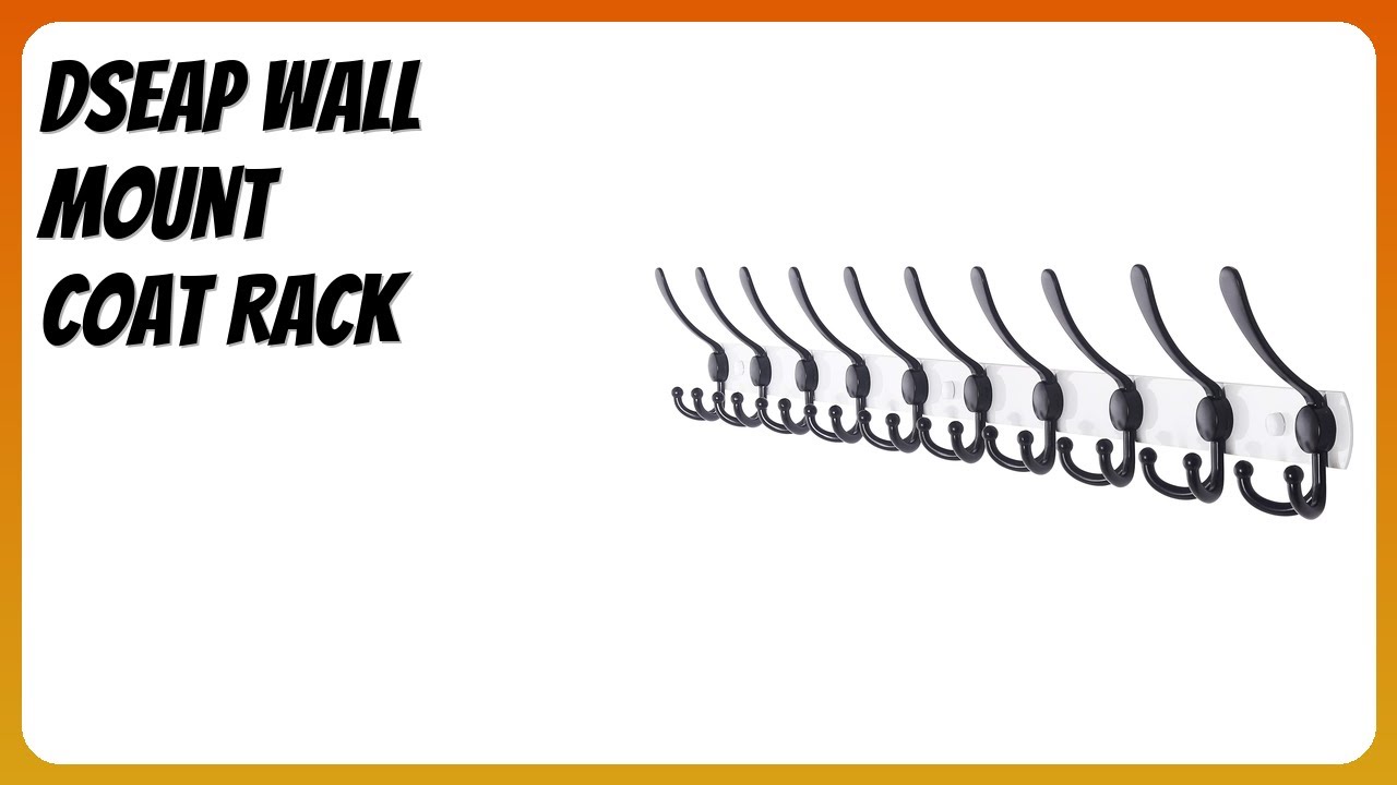 REVIEW (2026): Dseap Wall Mount Coat Rack. Features