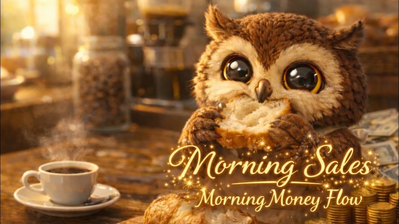 Boost Your Sales | Morning Money Flow Cafe BGM