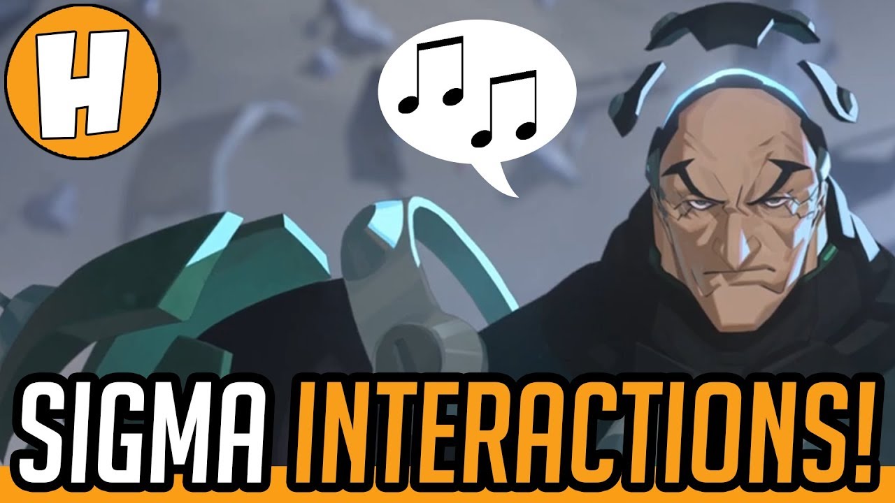 Overwatch - Sigma Interactions and Voice Lines Preview! | Hammeh