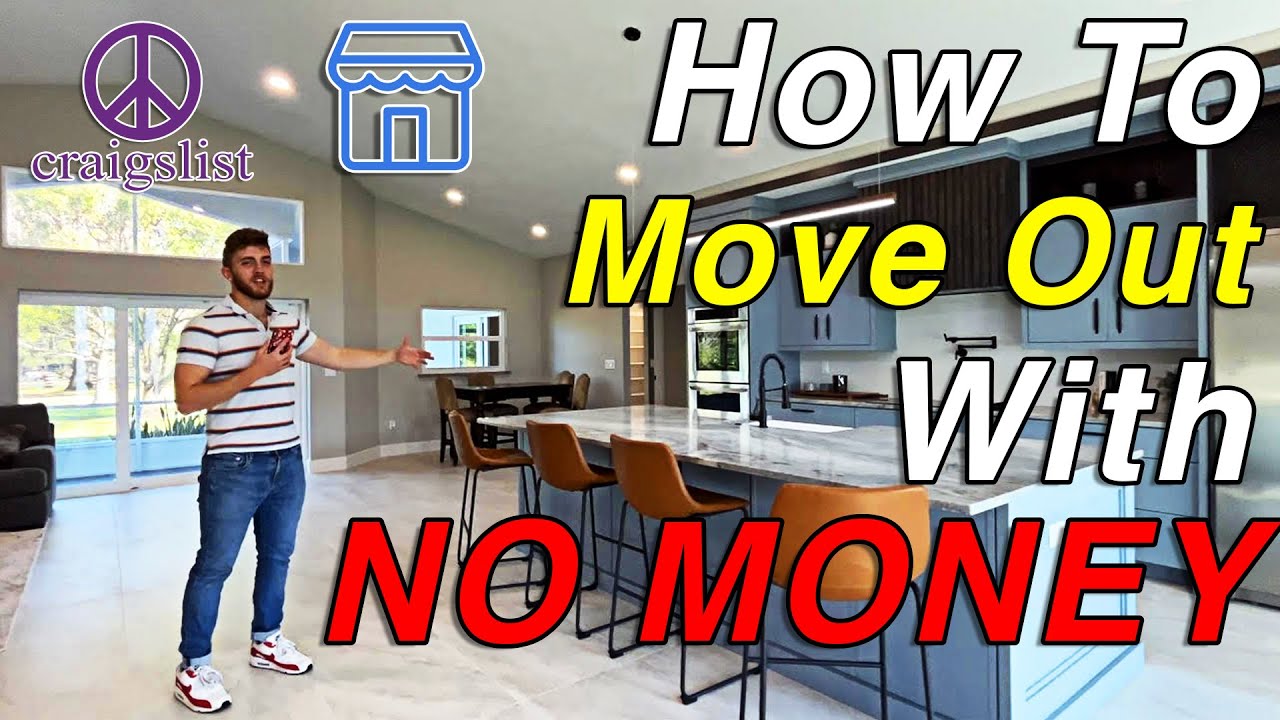 How To Move Out with NO MONEY in 2023 | Get OUT of your Parent's House