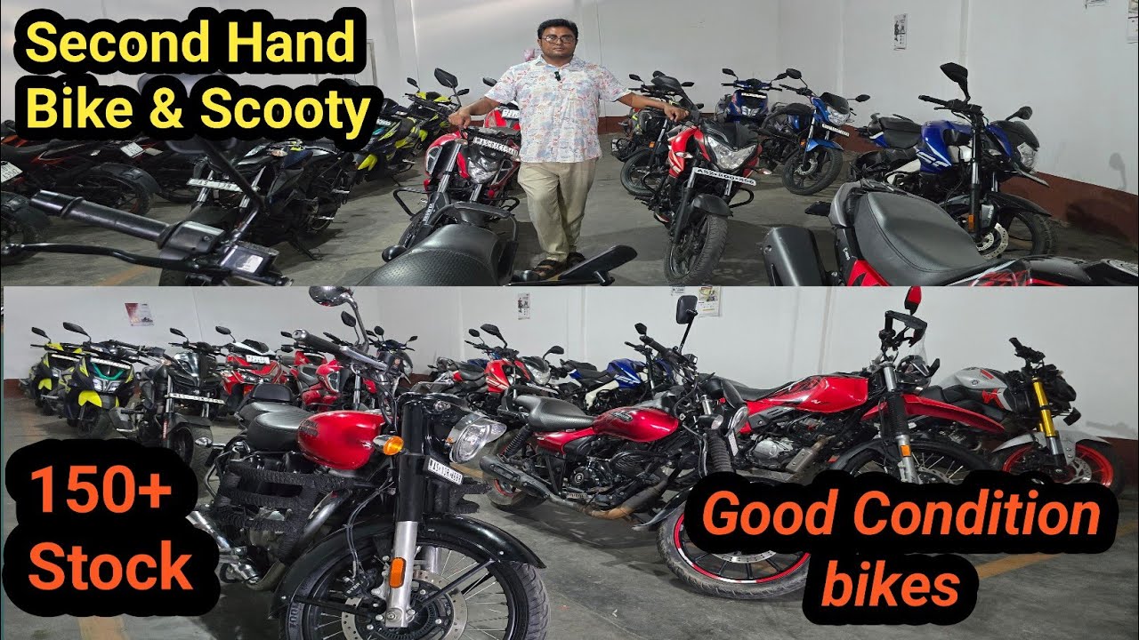 Good condition second hand bikes !! Second hand bike showroom