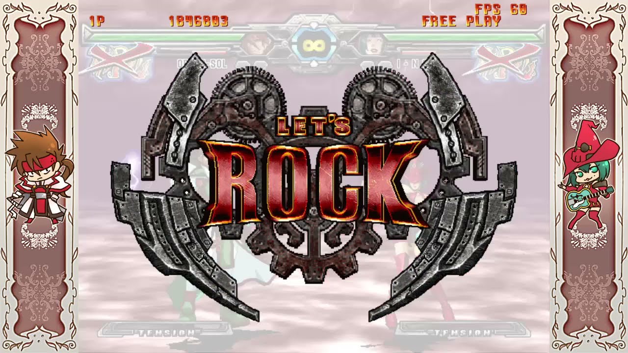 Guilty Gear Accent core +R: I-no Boss fight