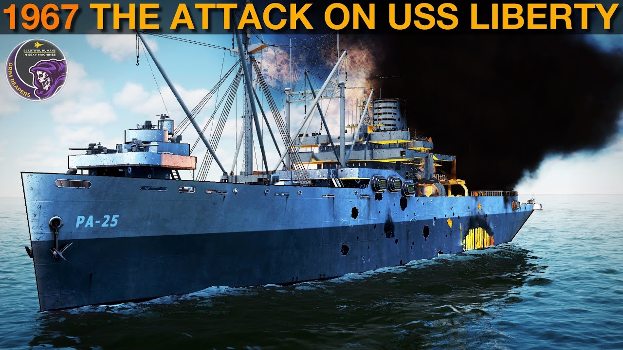 1967 The USS Liberty Incident (Cinematic) | DCS WORLD Reenactment