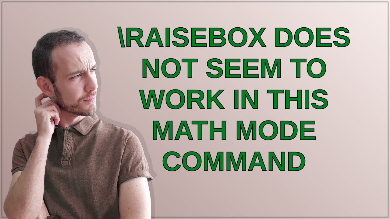 Tex: raisebox does not seem to work in this math mode command