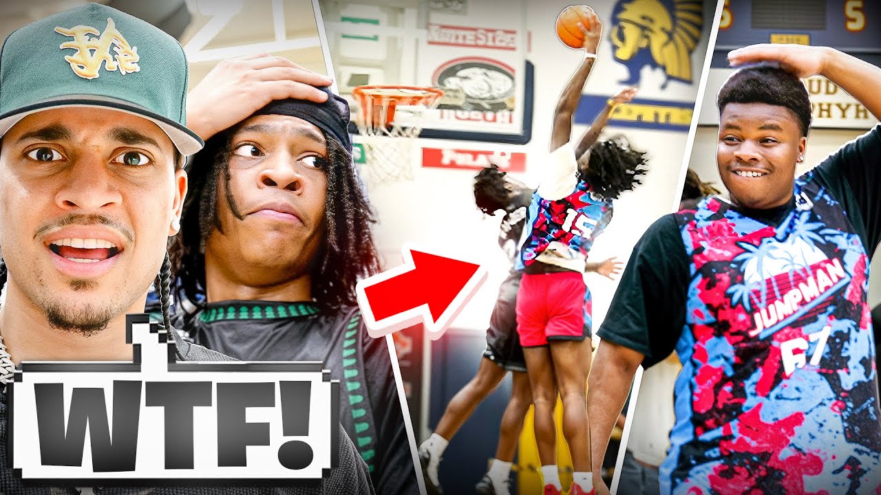 THIS AAU TEAM TALKED CRAZY SH*T AFTER MY PLAYER GOT DUNKED ON!