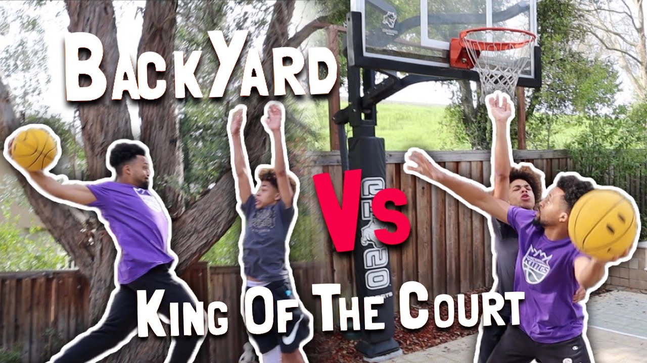 MINI-HOOP Backyard King Of The Court | Vs ForeiignBoii & V1sion5ive!!