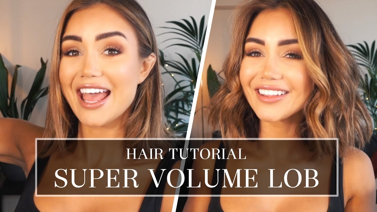HOW TO GET SUPER VOLUME IN YOUR LOB USING LUXY HAIR EXTENSIONS | Pia Muehlenbeck