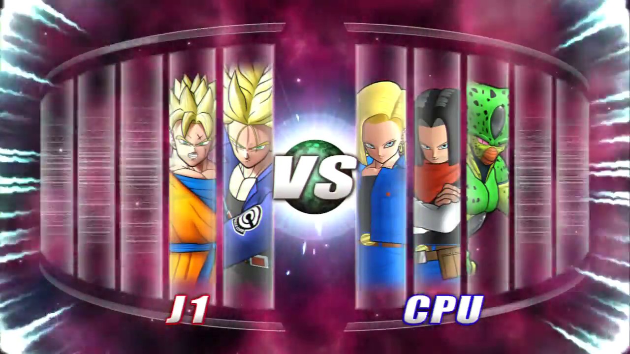 Dragon Ball: Raging Blast 2 |  Gohan del Futuro & Trunks vs Androids 17 & 18 & Imperfect Cell