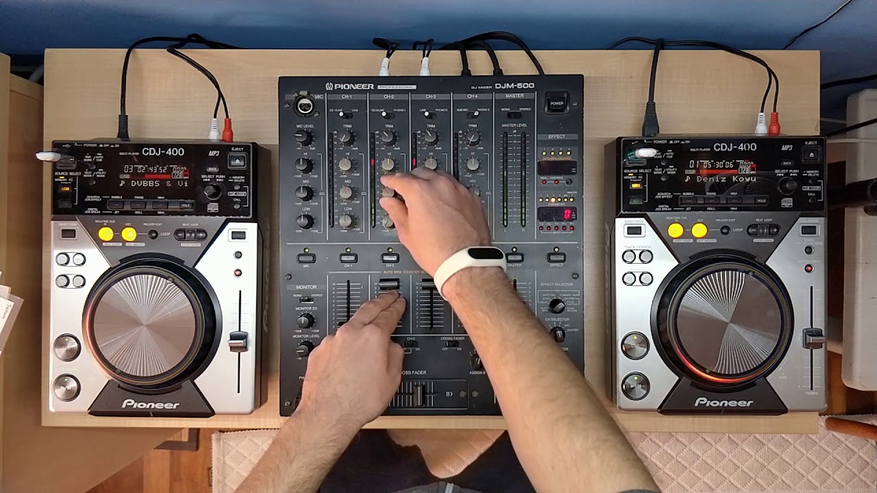 Mini Mix Pioneer CDJ 400 Pioneer DJM 500