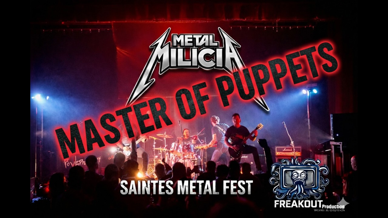 MASTER OF PUPPETS  -  SAINTES METAL FEST 2026