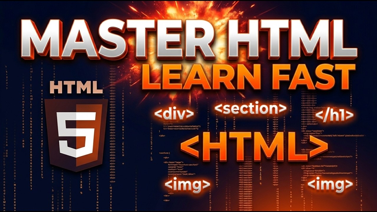 HTML Full Course 2026 | Beginner to Advanced Web Development Tutorial