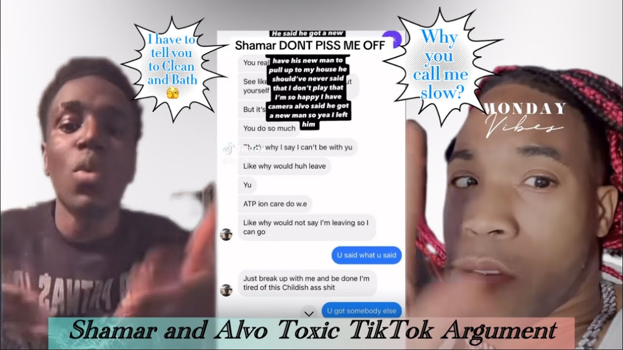 Shamar & Alvo’s Heated TikTok Live Argument – Things Got TOXIC! 😳🔥