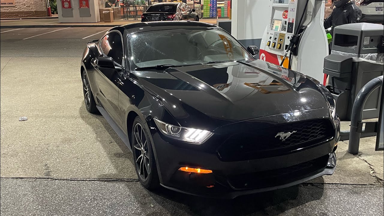 2015 Ford Mustang Ecoboost - POV Night Drive #mustang #ecoboost #fordmustang