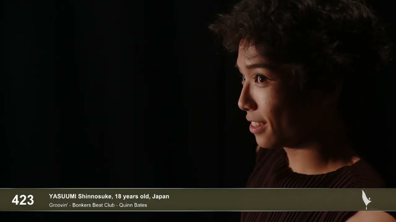 Prize Winner &ndash; Shinnosuke Yasuumi, 423 &ndash; Prix de Lausanne 2025 &ndash; Contemporary