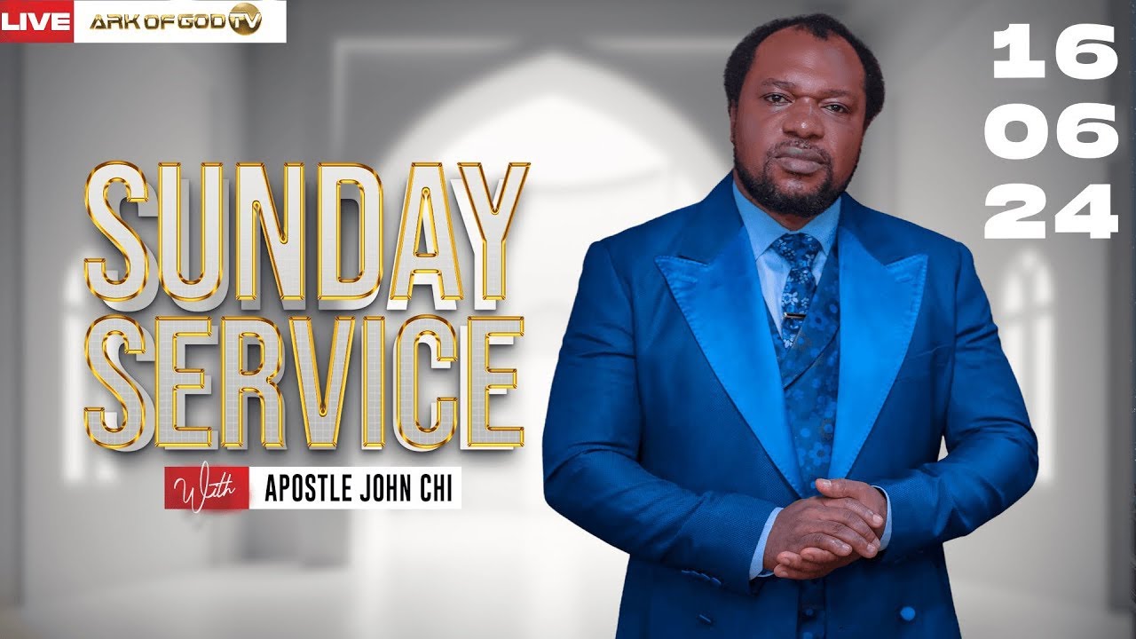 THE AGCOM SUNDAY SERVICE BROADCAST WITH APOSTLE JOHN CHI (16-06-2024)