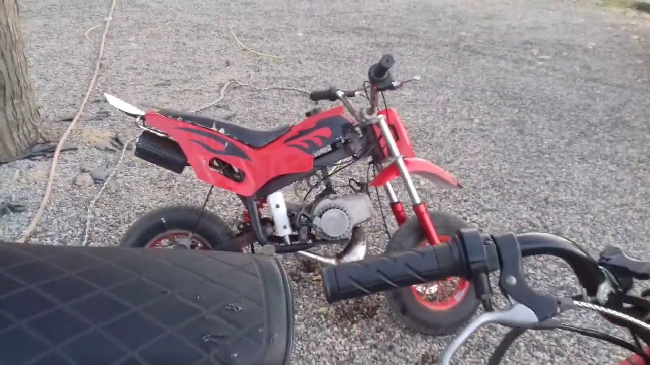 Como deixar sua mini moto ou mobilete 2tempo pegando de primeira