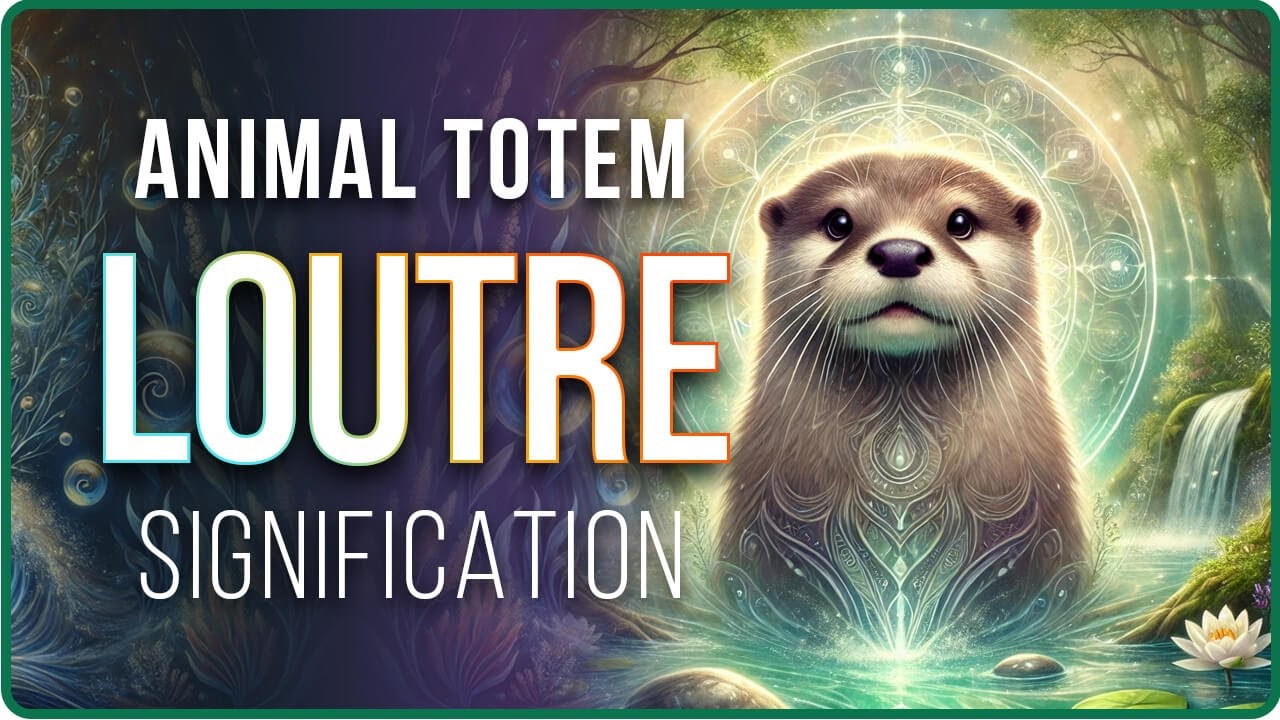 🦦 🙏🏽 ANIMAL TOTEM LOUTRE : Curiosité et Créativité