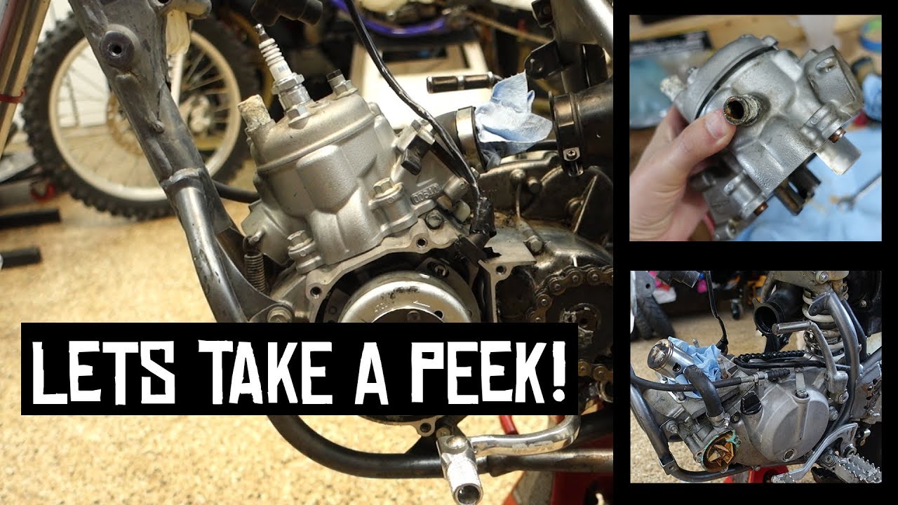 Kawasaki KX65 Top End Tear Down!