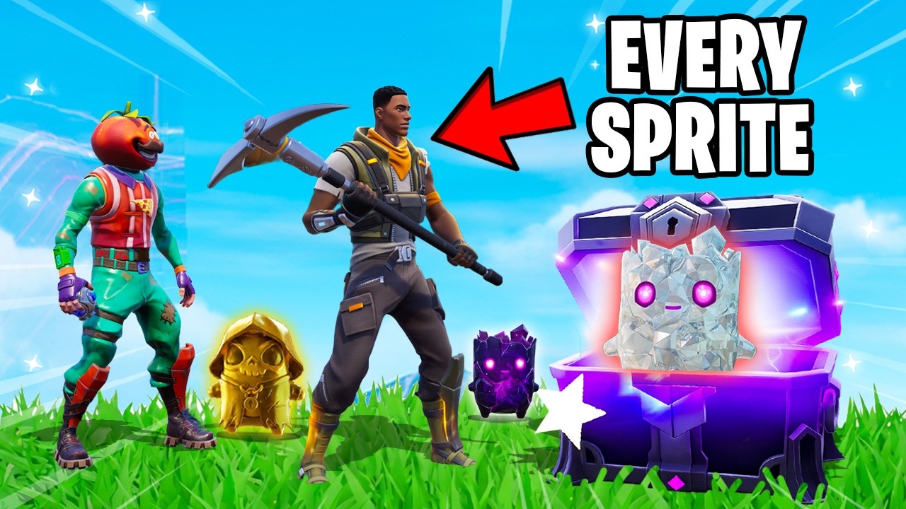 Я нанял профессионального охотника за спрайтами в Fortnite