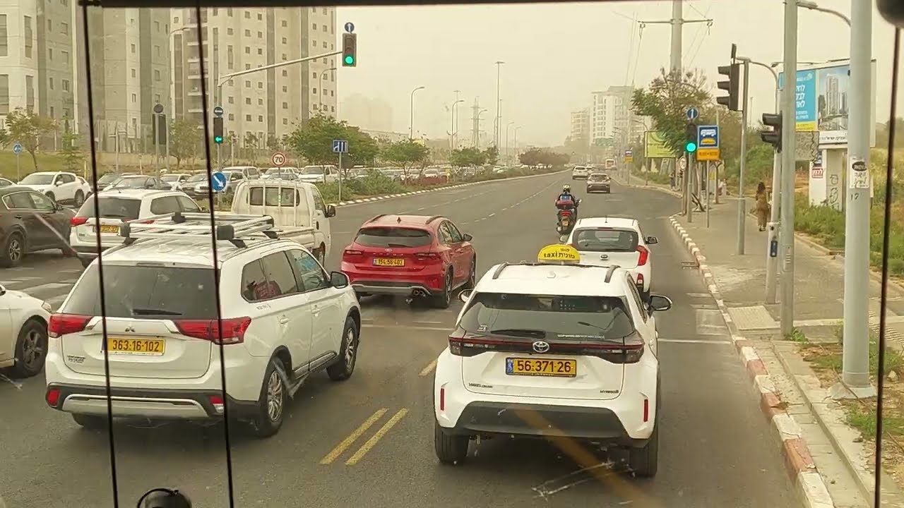 מפתח תקווה רכבת קריית אריה לירושלים דרך כביש 6 Petah Tikva K. Arye T. station to Jerusalem via hwy 6