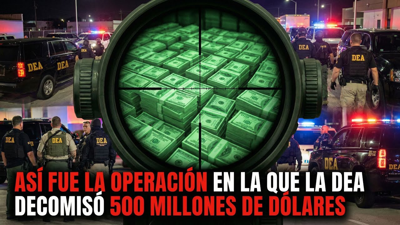 El operativo en el que la DEA confiscó 500 millones y golpeó al crimen organizado