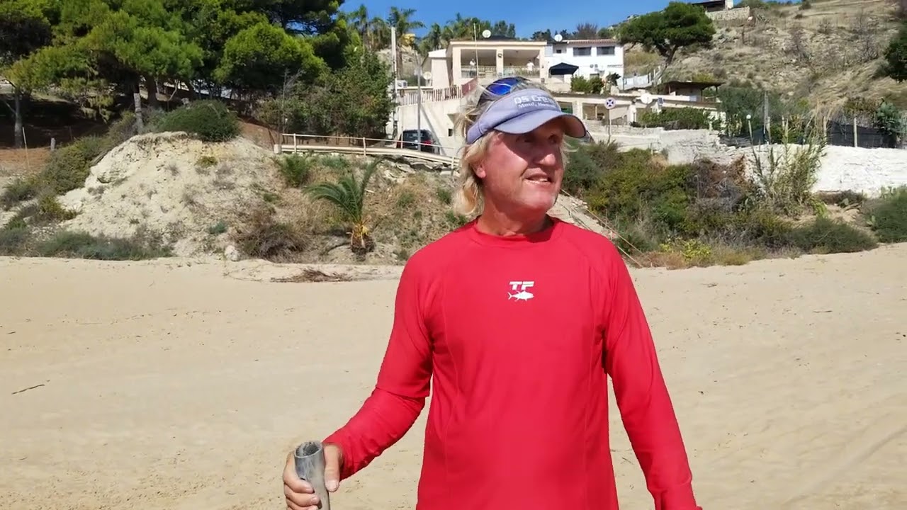 Great Beach in Licata!! Sailing Italy on our Lagoon 380, 