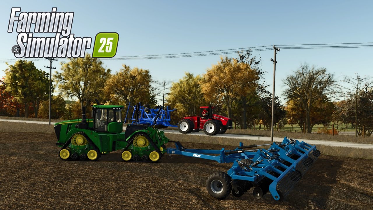 FALL TILLAGE IS HERE + 9RX RENTAL! (ROLE-PLAY) | FARMING SIMULATOR 25