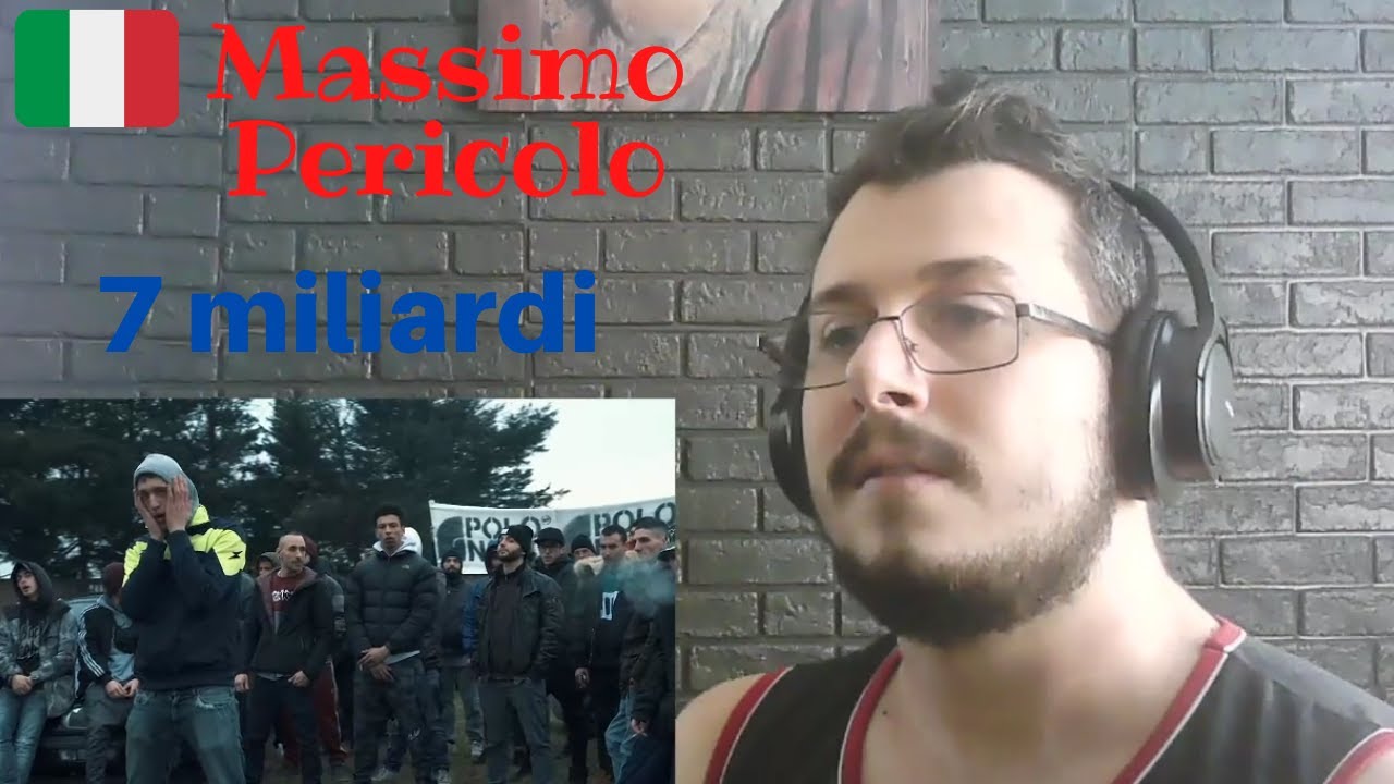 REAZIONE MASSIMO PERICOLO - 7 MILIARDI (Prod. Crookers & Nic Sarno) (OFFICIAL VIDEO) FIRST REACTION