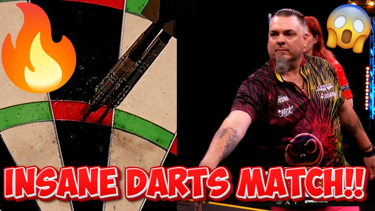 The *GREATEST* Darts Match *EVER* At The Super Series?! 🤯 | Stowe Buntz vs Noa-Lynn van Leuven