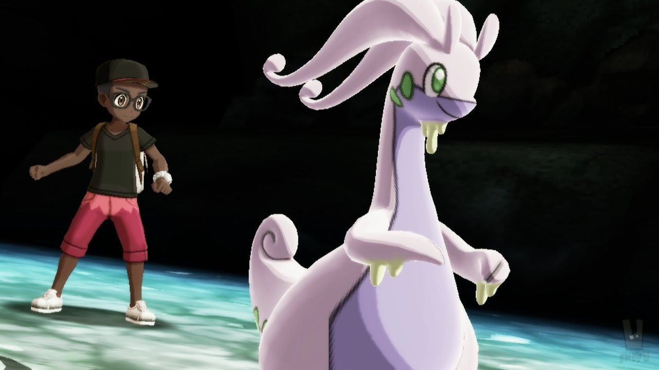 Pokemon Sun and Moon Wi-Fi Battle: Goodra Oozes All Over! (1080p)