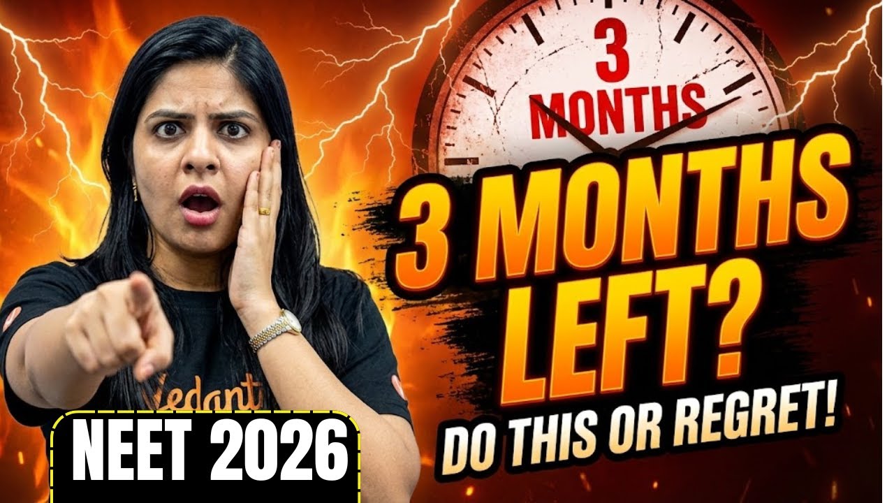 Is 3 Months Enough for NEET 2026? Reality Check & Strategy!