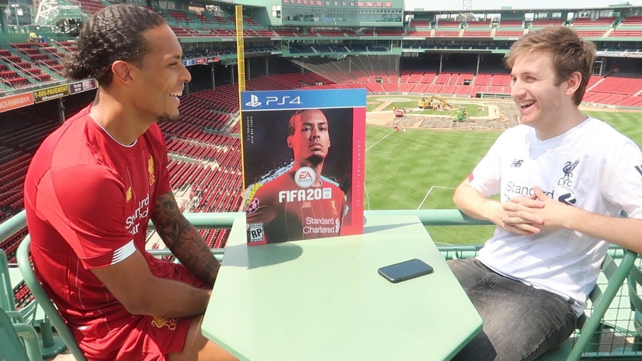 Virgil Van Dijk predicts his FIFA 20 rating!