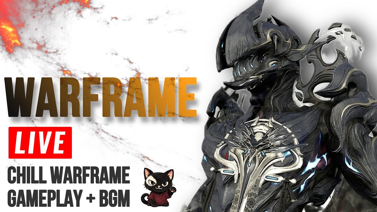 WARFRAME | Chill Farming Stream + BGM (No Mic)