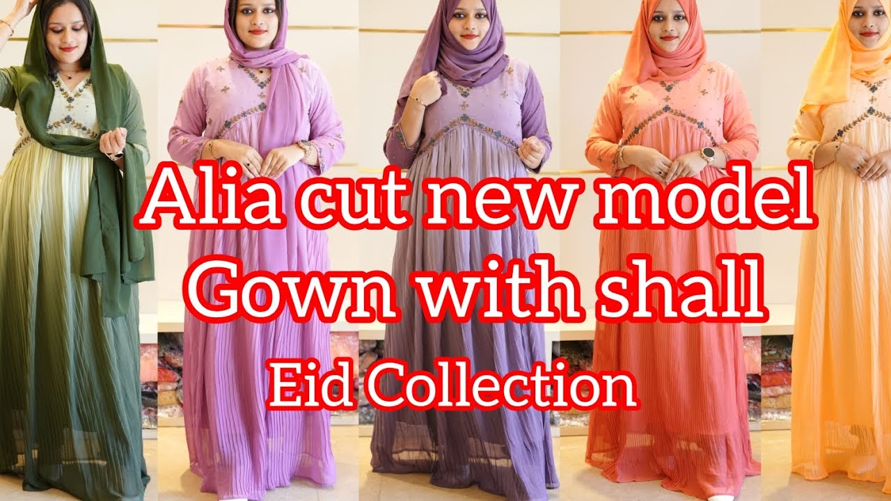 Alia cut new model Double shade Colours #viralvideo #reels #youtuber  #eidcollection #eidoutfits