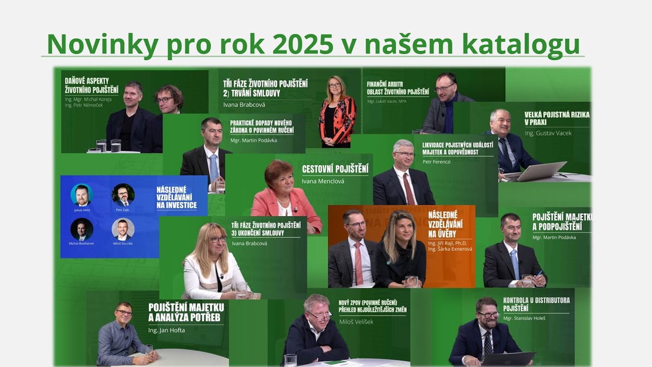 ✨ Představujeme nové kurzy pro rok 2025