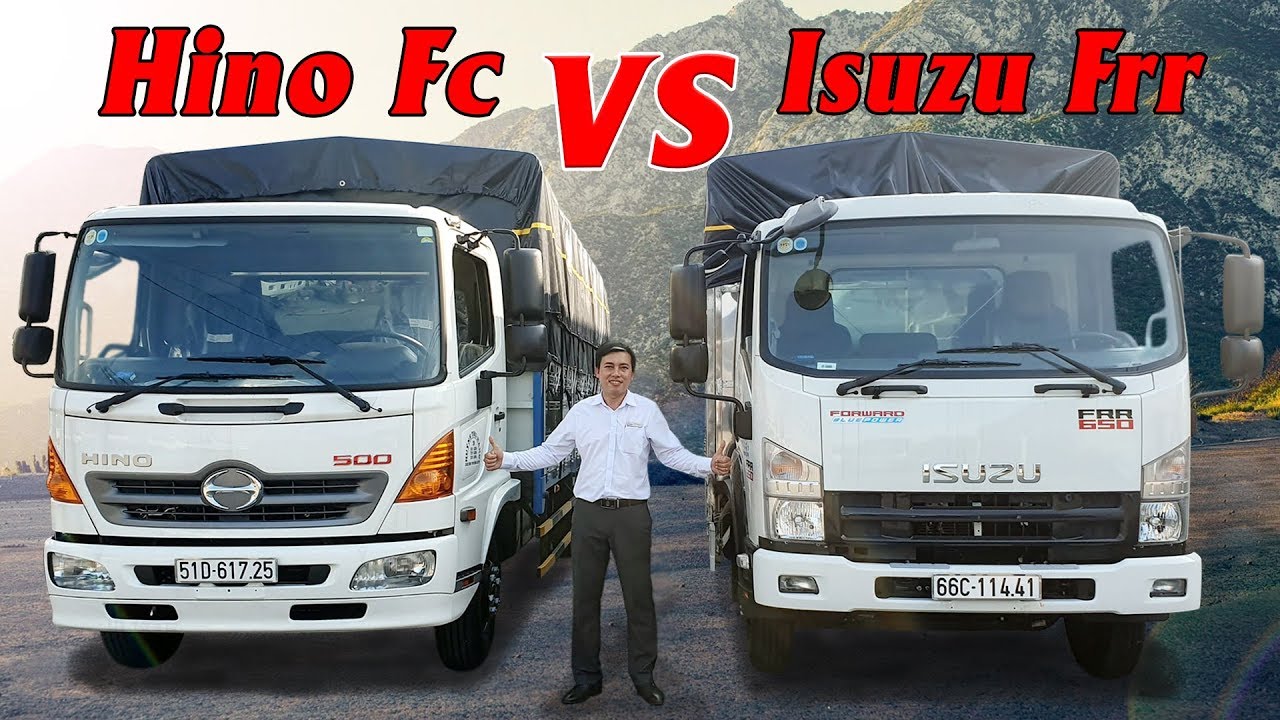 Nên Mua Xe Tải Hino Hay Isuzu ? So Sánh Hino Và Isuzu Cùng - Đánh Giá Xe Tải