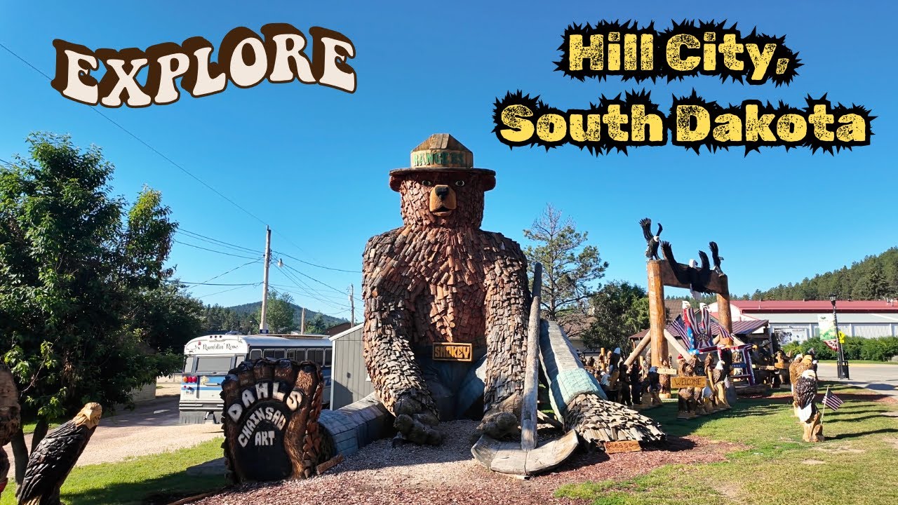 Hill City, South Dakota 🇺🇸 Walking Tour 2025 [4K]