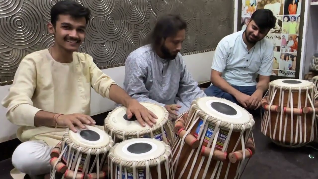 Best khair wood Tabla & bijesaar big mouth custom made 14 inch height best resonance listen 🎧