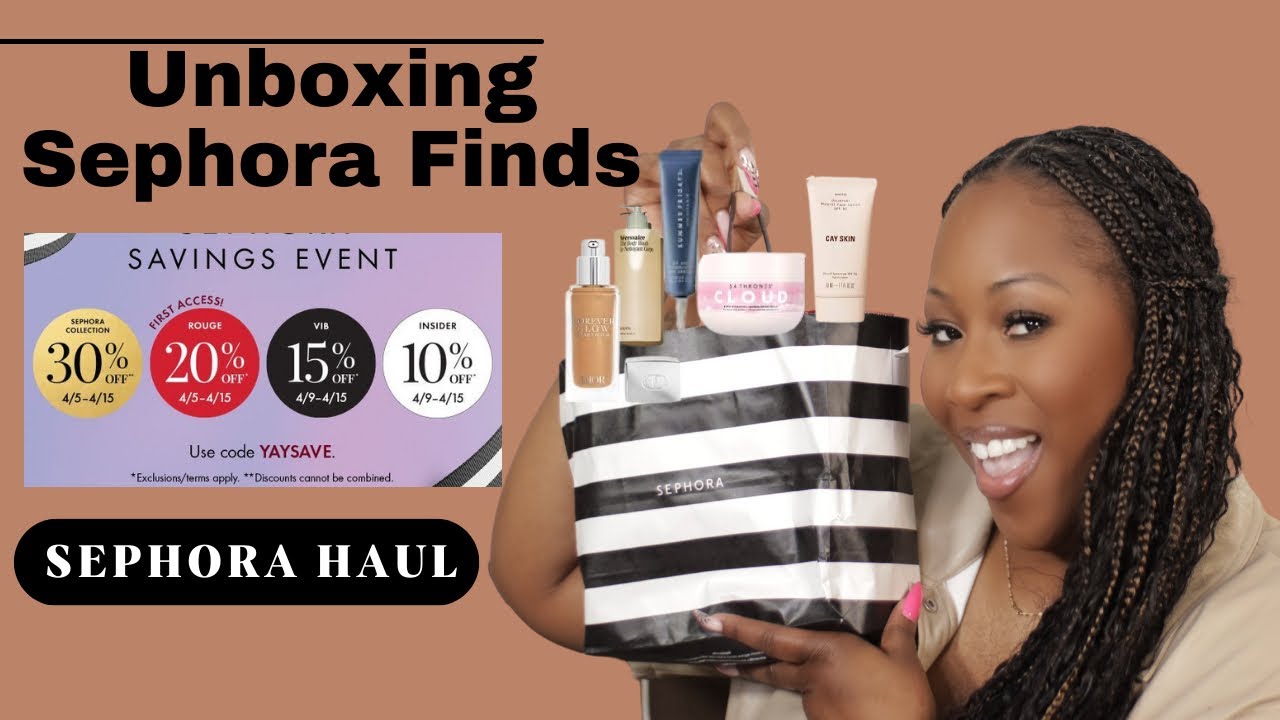 Scored Big at Sephora: My Sephora Savings Event Haul Revealed