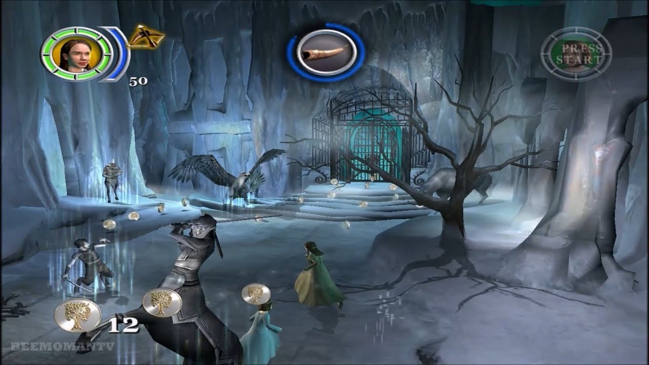 The Chronicles of Narnia: The Lion the Witch and the Wardrobe Walkthrough Part 12 The Witch's Castle