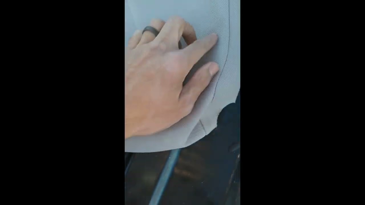 14-18 Subaru Forester Rear Seat Upholstery Fabric removal