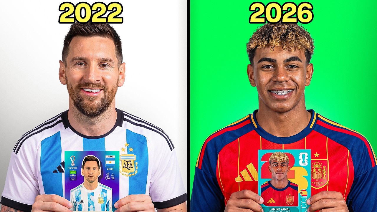 &iexcl;SOBRES DEL MUNDIAL 2022 vs 2026!
