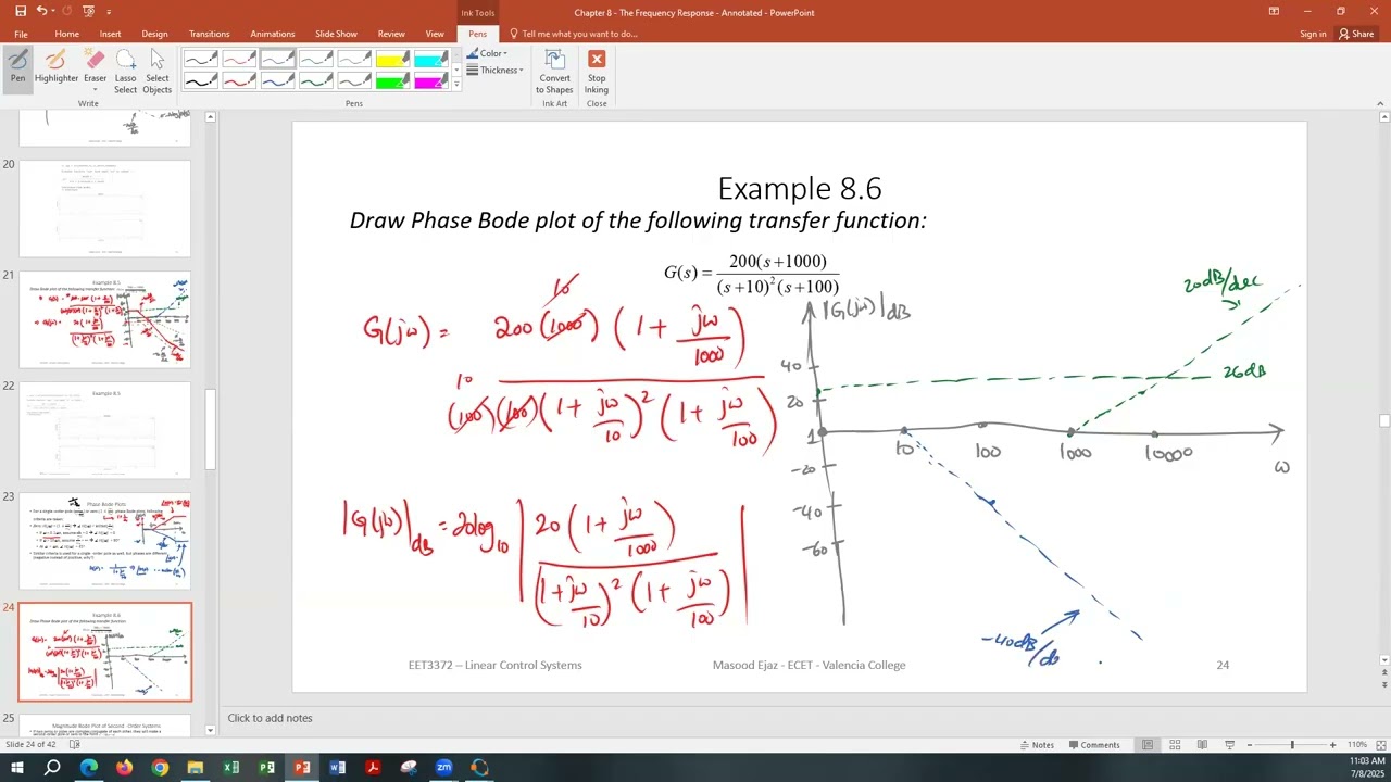 Linear Control Systems - Lecture 13 - Frequency Response of Linear Feedback Control Systems -Part II